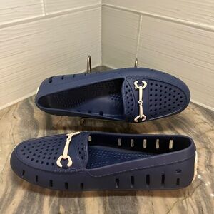 Floafers Womens Tycoon Bit Driver Boat Shoes Navy Boat EVA Foam Construction  7